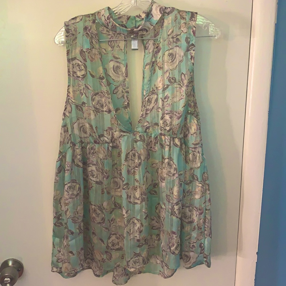 Sheer summer top